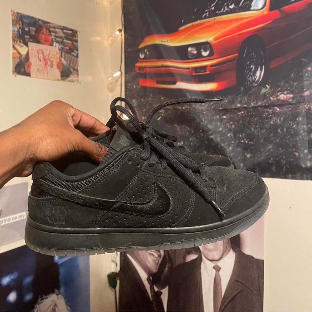 black nike dunk low